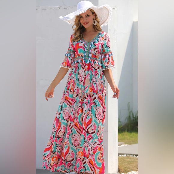 ANANY Spain Maxi Dress - Picture 1 of 5